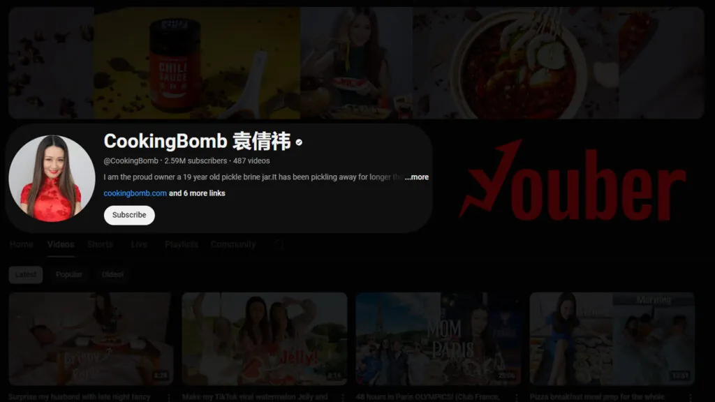 CookingBomb آشپزی در یوتیوب