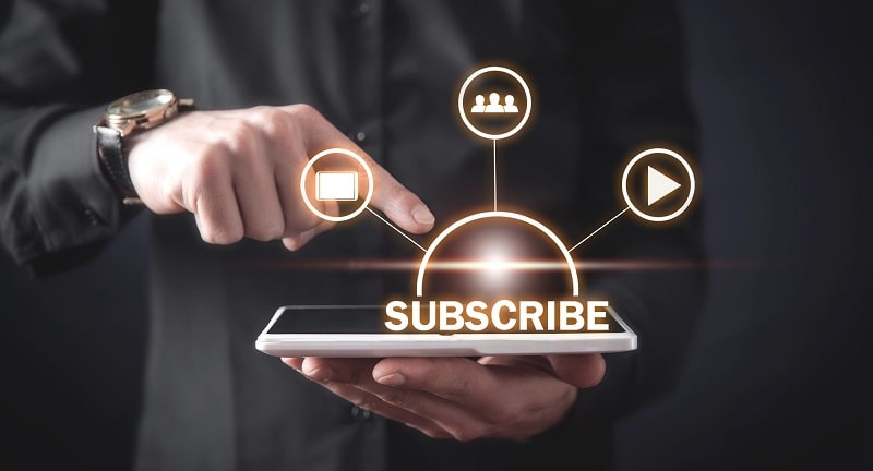 سابسکرایب کردن در یوتیوب