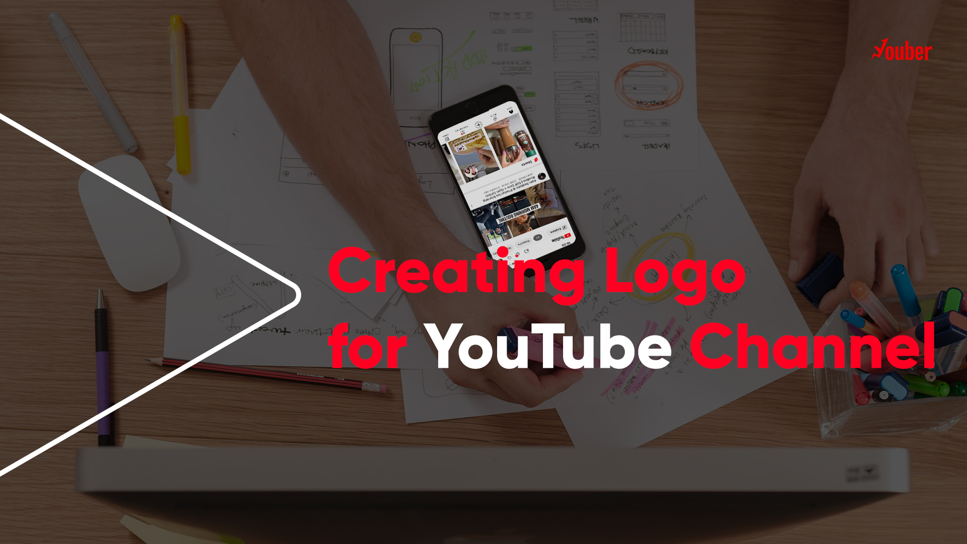 ساخت لوگو برای کانال یوتیوب