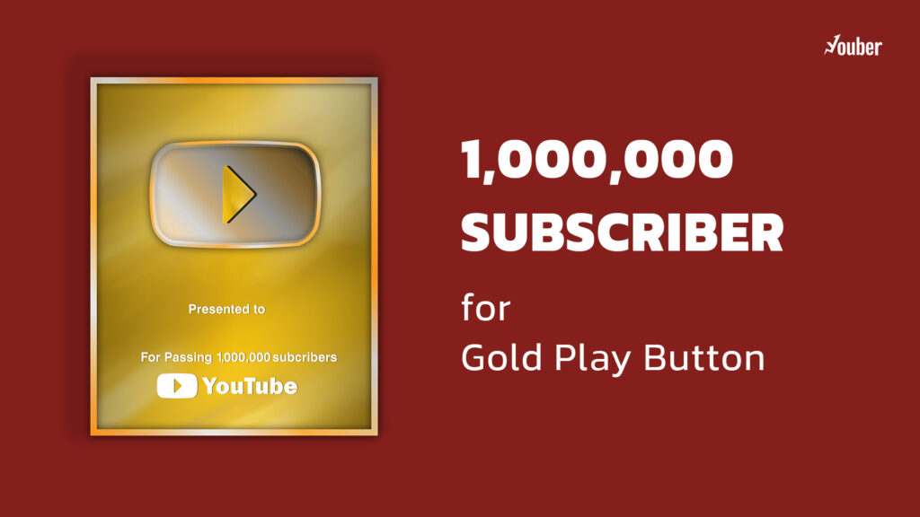 لوح طلایی (Golden Play Button)