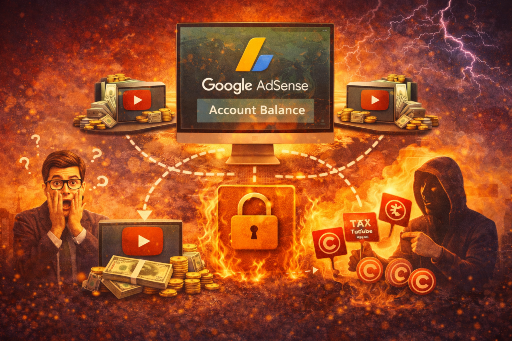 دریافت درامد از یوتیوب