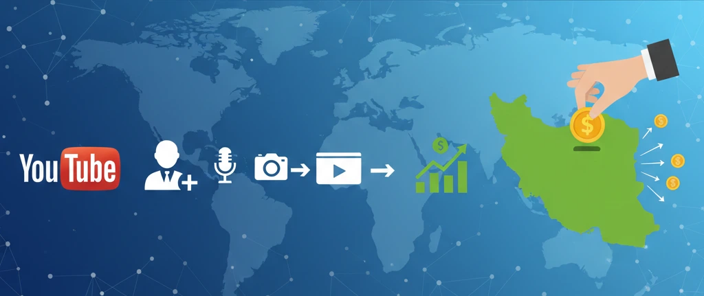 ساخت اکانت یوتیوب برای کسب درامد در ایران